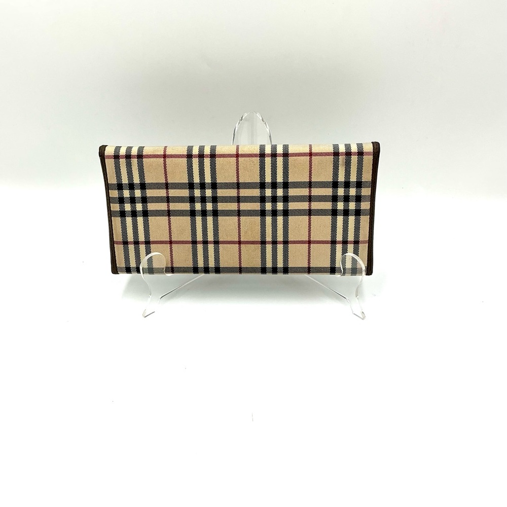 Burberry Beige Nova Check Continental Wallet-COA included - Picture 2 of 4